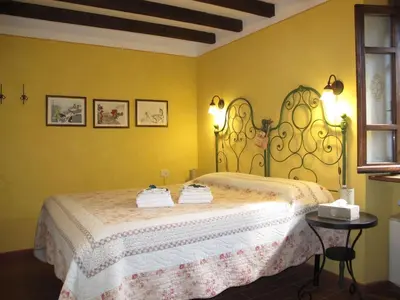 Letto o letti in una camera di Apartment di Magnano by Interhome