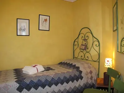Letto o letti in una camera di Apartment di Magnano by Interhome