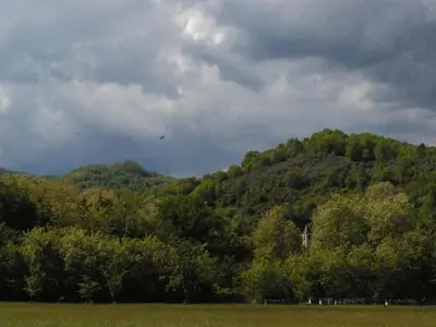 Paesaggio naturale nelle vicinanze della casa vacanze