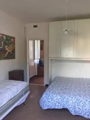 Letto o letti in una camera di A un passo dalle 5 Terre