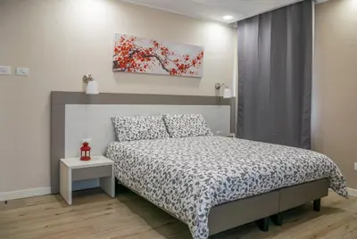 Letto o letti in una camera di RED ONE