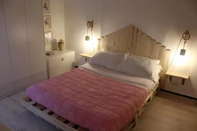 Letto o letti in una camera di Ortensia