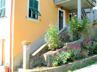 Giardino di Holiday Home in Rio near Fishing Villages