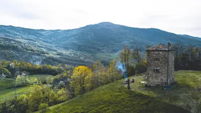 Paesaggio naturale nelle vicinanze dello chalet