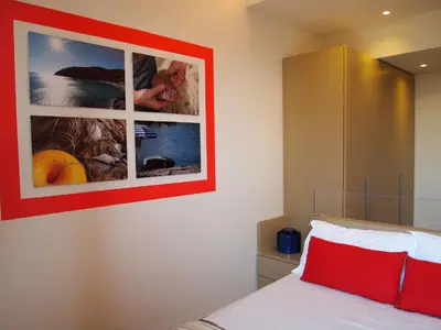 Letto o letti in una camera di Piccolo Hotel