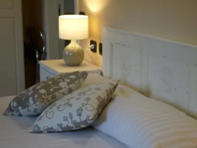 Letto o letti in una camera di La Vignana - 5 Terre