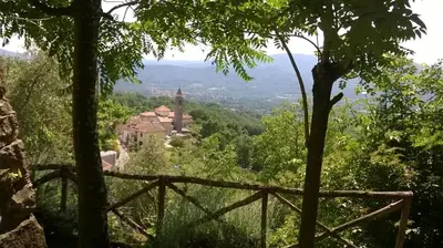 Paesaggio naturale nelle vicinanze della casa vacanze