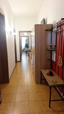 Cucina o angolo cottura di Stanza in appartamento condiviso nel centro storico di Parma