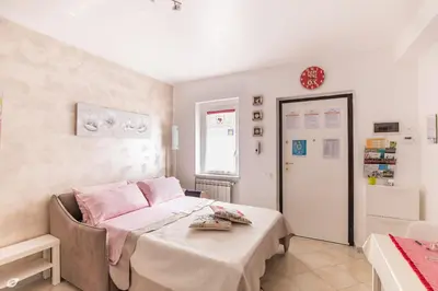 Letto o letti in una camera di Valery House