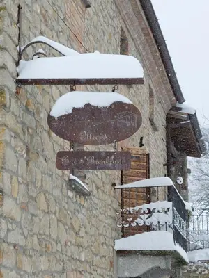 Ca' Növa durante l'inverno