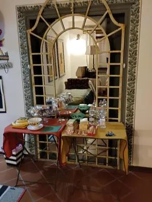 Area soggiorno di Il cortiletto