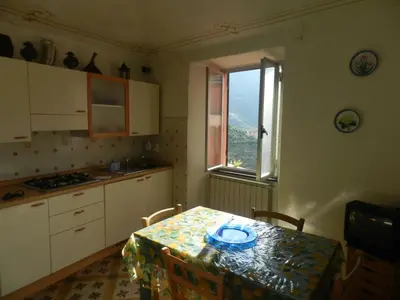 Cucina o angolo cottura di Trilocale in dimora tipica