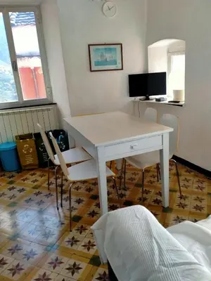 TV o dispositivi per l'intrattenimento presso Trilocale in dimora tipica