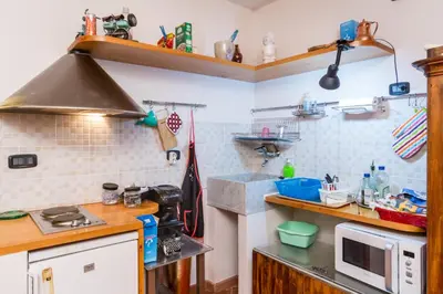 Cucina o angolo cottura di SESTRI Villa Vignolo with POOL