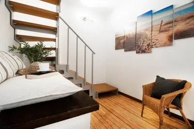 Letto o letti in una camera di Butterfly Apartment