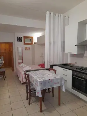 Cucina o angolo cottura di La Calla Rossa