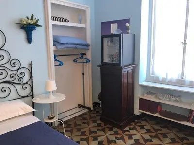 Letto o letti in una camera di Marevino