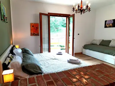 Letto o letti in una camera di Green Riviera Case Vacanza