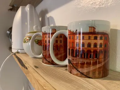 Set per la preparazione di tè e caffè presso Grazioso bilocale pieno centro