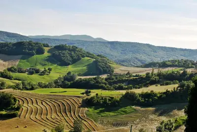 Paesaggio naturale nelle vicinanze del bed & breakfast