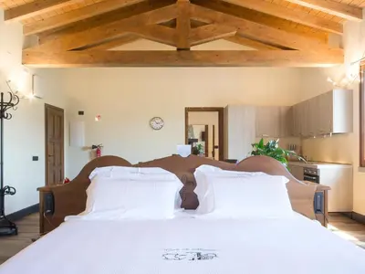 Letto o letti in una camera di Holiday Home Agr- Castello della Mugazzena by Interhome