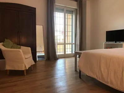 TV o dispositivi per l'intrattenimento presso Pisacane61 B&B
