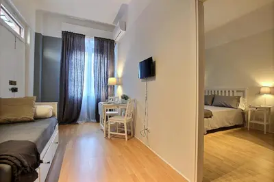 Letto o letti in una camera di La Ca' di sogn