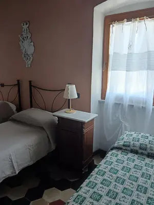 Letto o letti in una camera di Le Travi