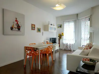 Area soggiorno di CASAVIVA - Casa Vacanze Betti a Rapallo con terrazza