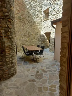 Patio o area all'aperto di LA MONTADARIA