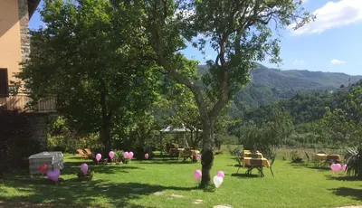 Paesaggio naturale nelle vicinanze dell'agriturismo