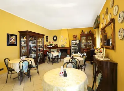Area soggiorno di Albergo Il Gufo