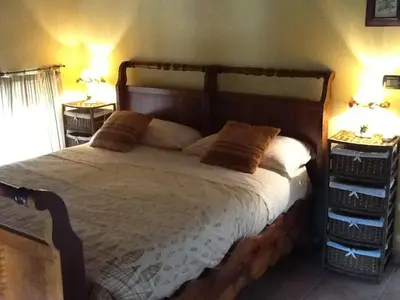 Letto o letti in una camera di Hostaria Da Ivan