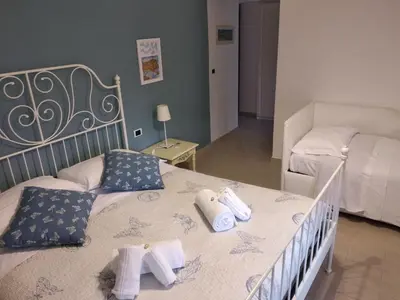 Letto o letti in una camera di Country House La Scortica