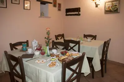Cibo presso il bed & breakfast o nelle vicinanze