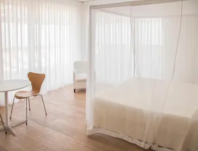 Letto o letti in una camera di Pianderna Agriwellness