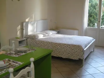 Letto o letti in una camera di Agriturismo Campagnoletto