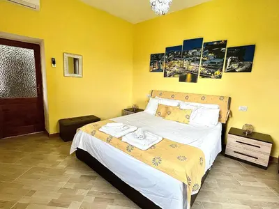 Letto o letti in una camera di Cà dè Armando - Val di Vara e Cinque Terre