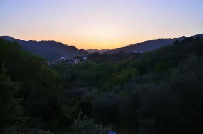 Paesaggio naturale nelle vicinanze della casa vacanze