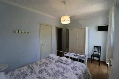 Letto o letti in una camera di Cà de Pria