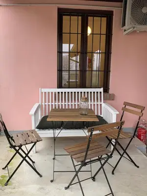 Balcone o terrazza di La Casetta Rosa