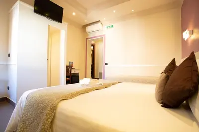 Letto o letti in una camera di Il Piccolo Piacenza