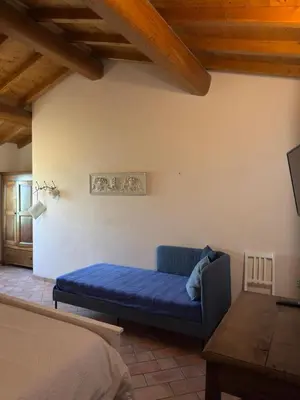 Letto o letti in una camera di Agriturismo Il Filare