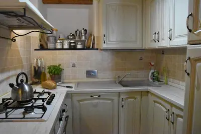 Cucina o angolo cottura di Case vacanza Reggimonti Cinque Terre