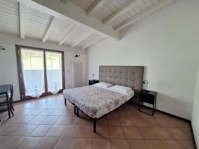Letto o letti in una camera di Bed & Breakfast Torrechiara