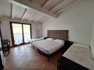 Letto o letti in una camera di Bed & Breakfast Torrechiara