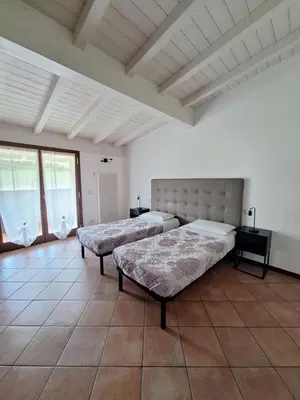 Letto o letti in una camera di Bed & Breakfast Torrechiara