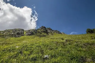 Paesaggio naturale nelle vicinanze dello chalet
