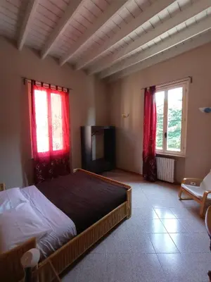 Letto o letti in una camera di da Irma in terrazza