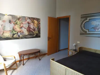 Letto o letti in una camera di da Irma in terrazza
